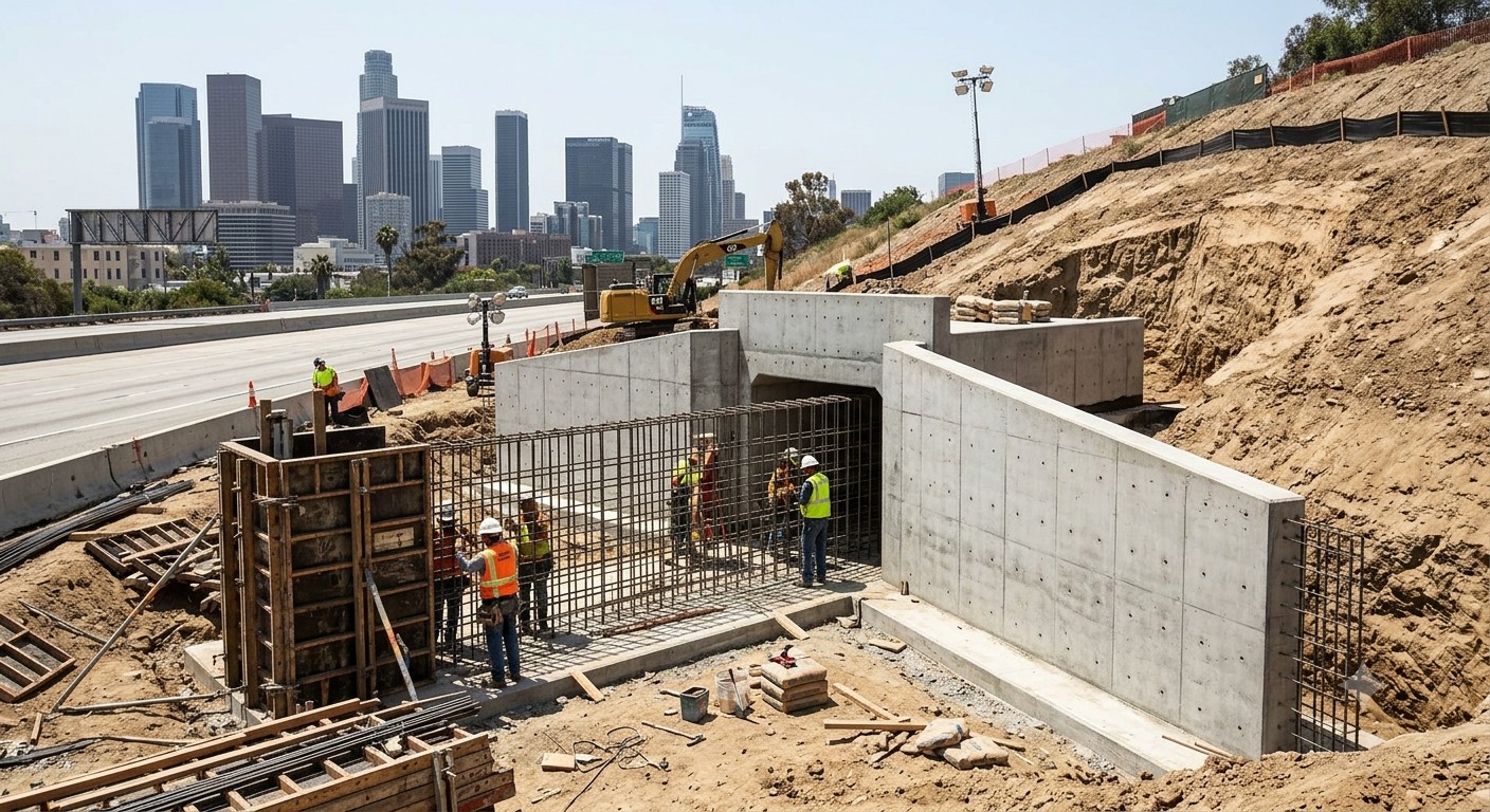 Headwalls and Wing Walls Construction Contractor in Los Angeles: Durable Drainage Solutions That Last